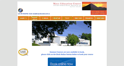 Desktop Screenshot of mayoeducationcentre.ie